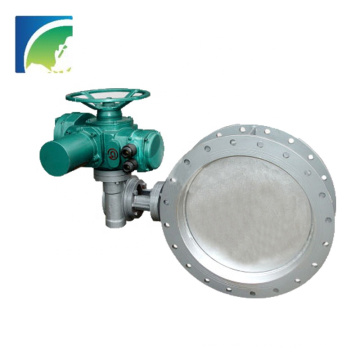 Factory Price Carbon Steel Butterfly Valve Electric Actuated
